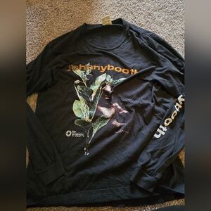 Johnny Booth Unisex L Band Graphic Long Sleeve Tee